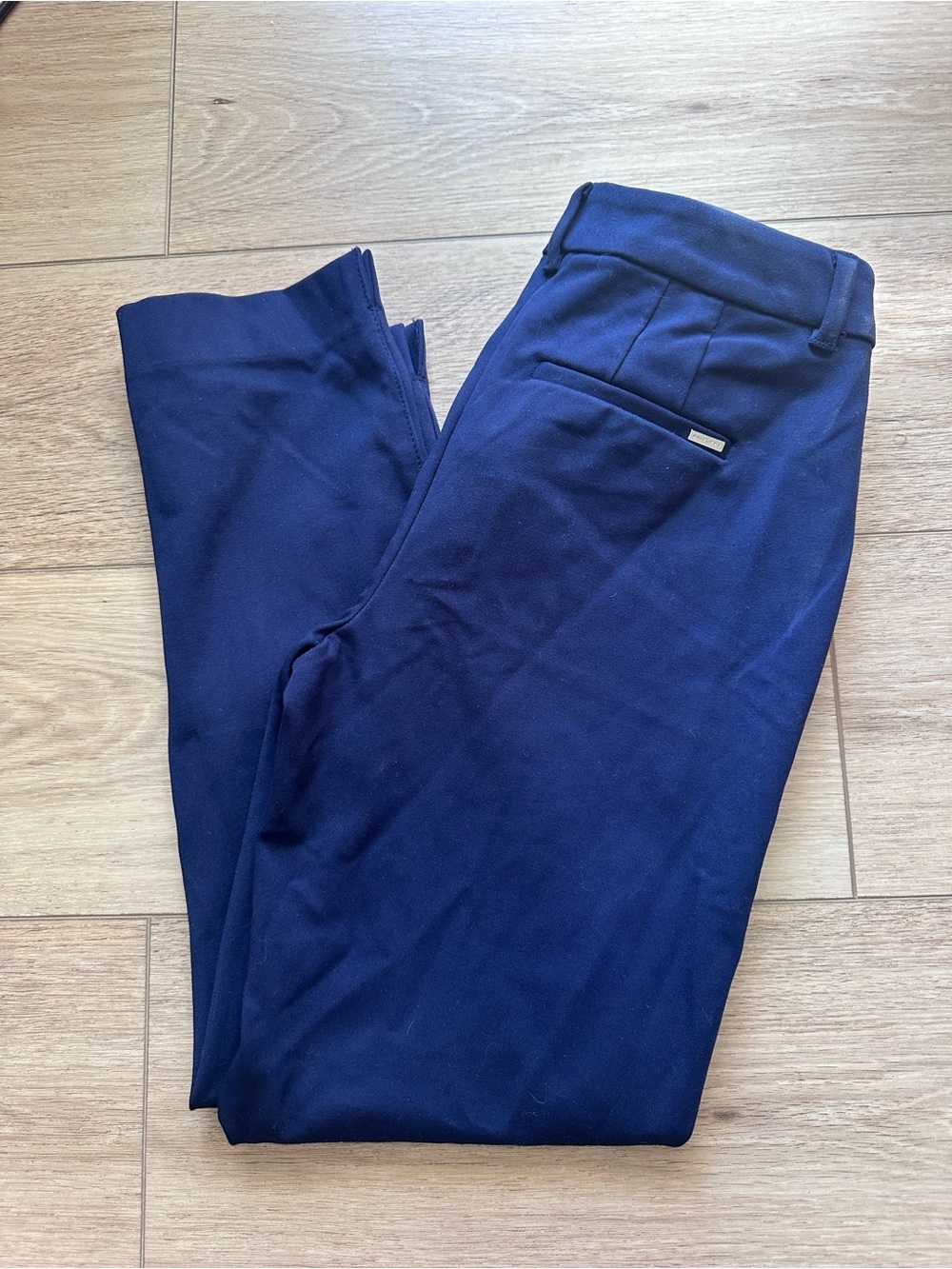 White House Black Market Navy Ankle Pants - Tailored Cropped Fit